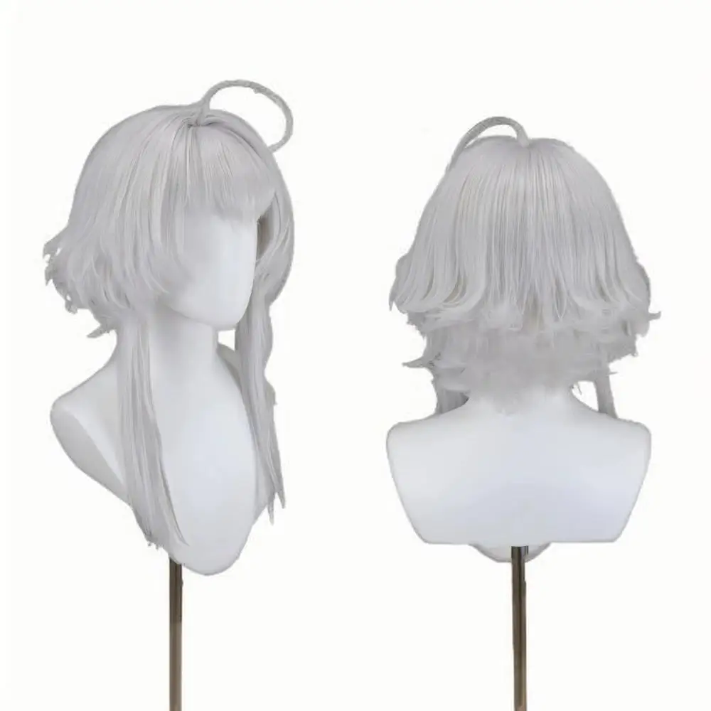 High-Temperature Resistant Fiber Cosplay Wig for Arknights wisadel