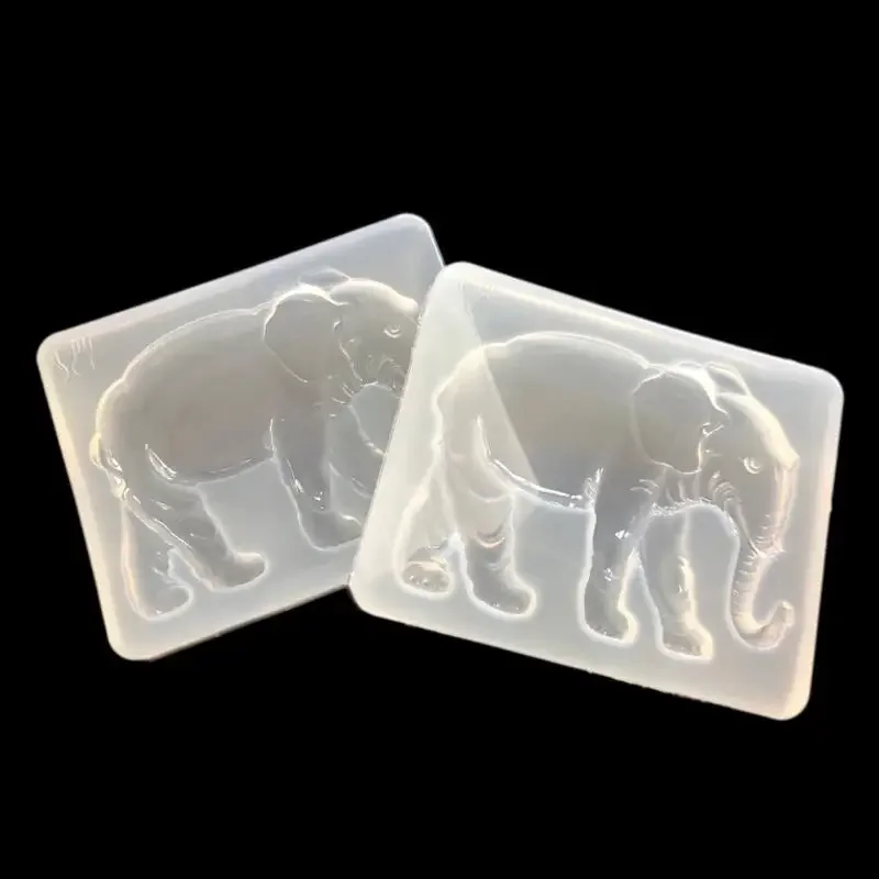 

Silicone Mold Mirror Elephant DIY Jewelry Making Tool Handmade Craft Decorations