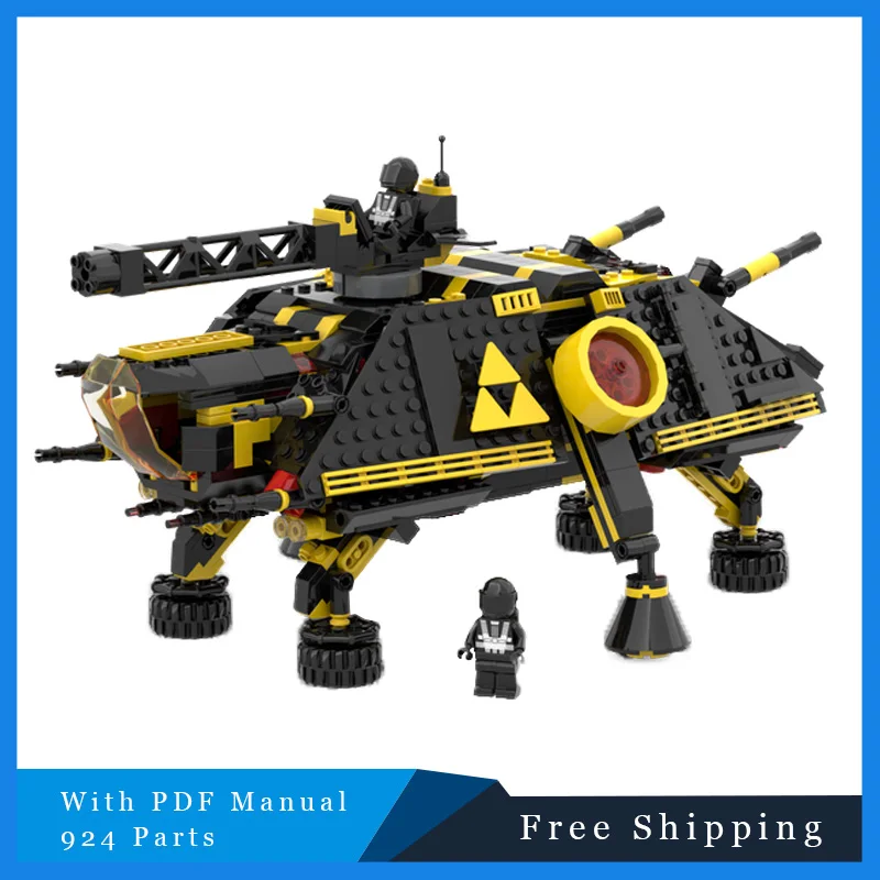 

924 PCS Space Series Creative Combat Robots Building Blocks Bricks Model For Adults Assembly Display Toy Christmas Birthday Gift
