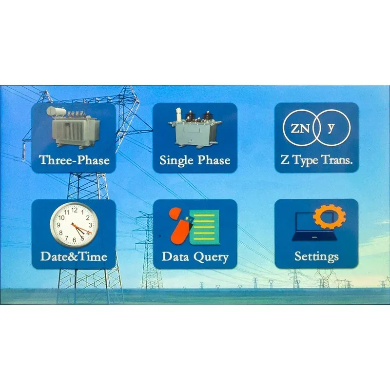 New XHBB128A 1/3 Phase Transformer Turn Ratio Vector Group Rate TTR Tester For Sale