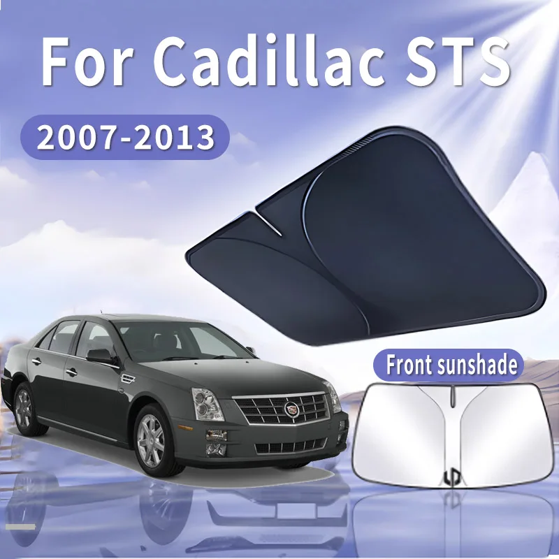 

Foldable Car Sun Visor For Cadillac STS 2007~2013 2008 Front Windshield Sunshade Heat Insulation Summer Cooling Auto Accessories