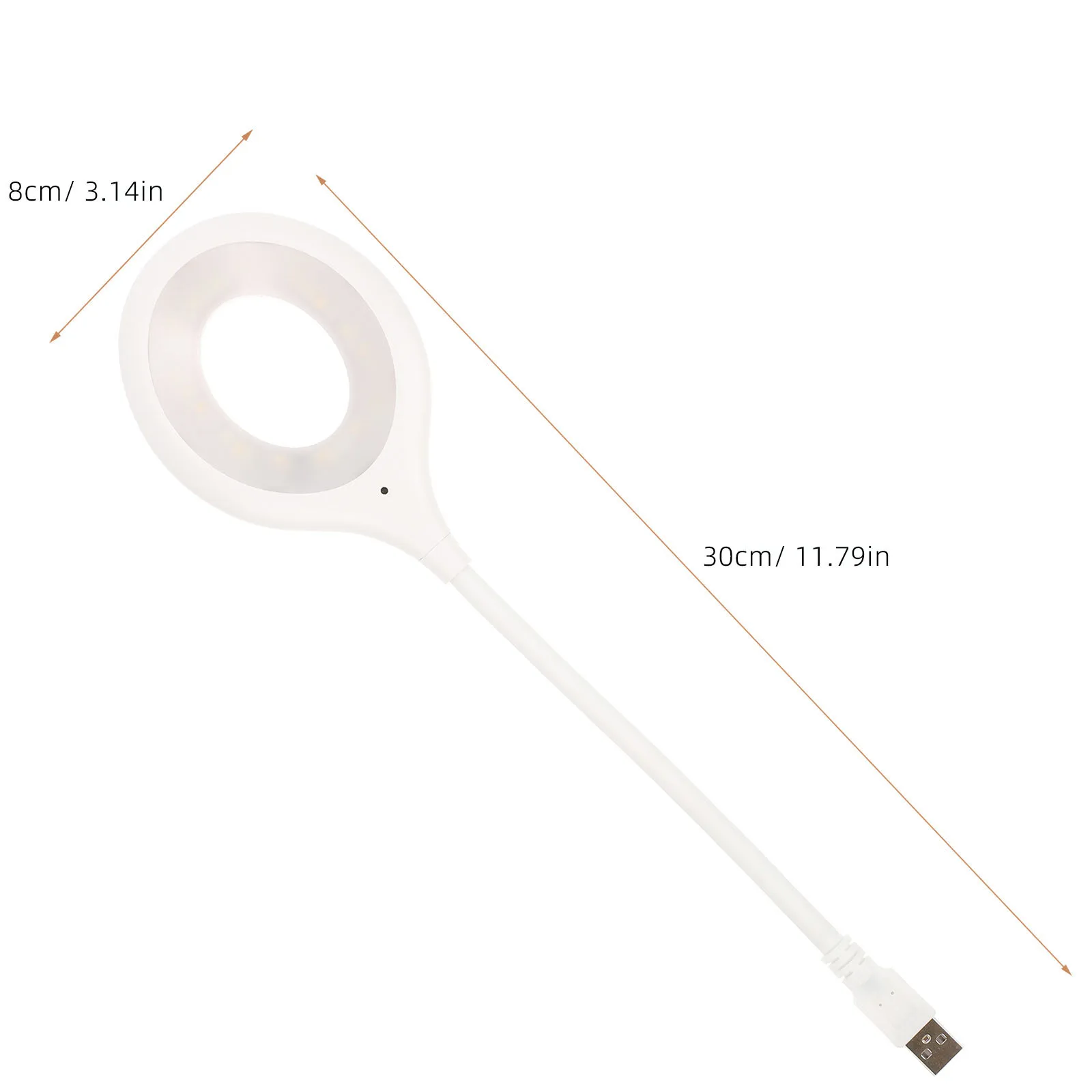 USB التحكم الصوتي مصباح القراءة مرنة معقوفة السرير عكس الضوء القراءة ضوء مصباح الليل USB بالطاقة للسرير