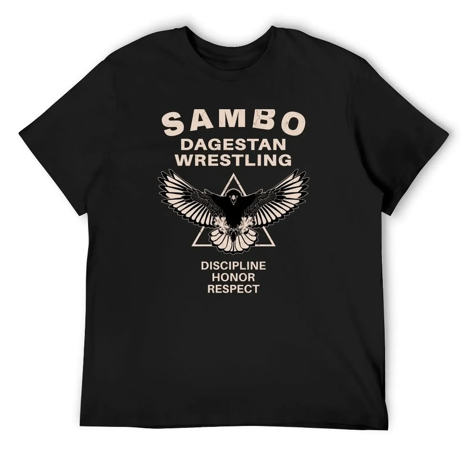 Sambo Dagestan eagle T-Shirt summer tops shirts graphic tees cotton t shirt men