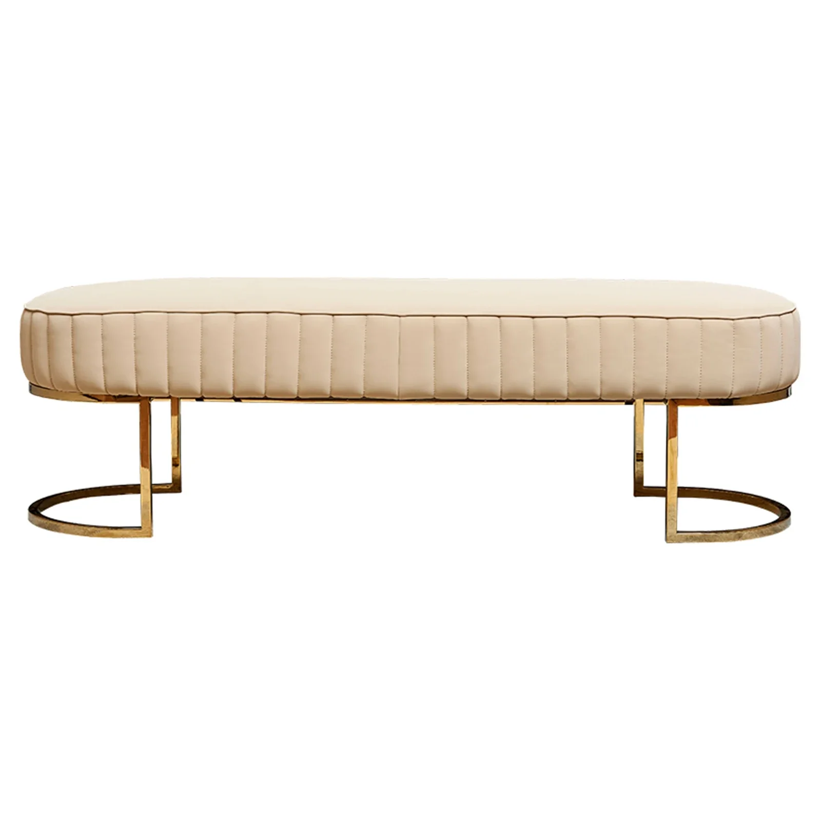 High Quality Leather Bedroom Bench Ottoman Storage Bedroom Benches