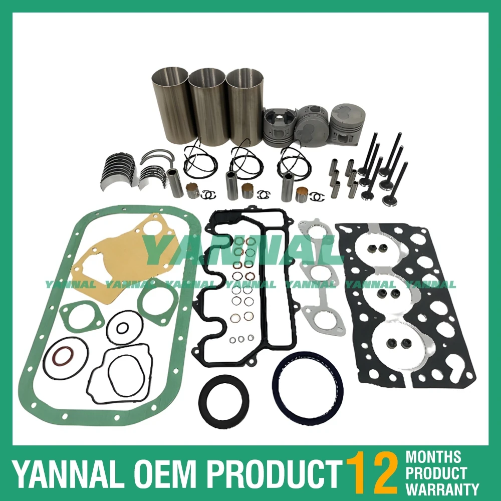 Premium quality Overhaul Rebuild Kit 8-97176889-0 For Isuzu 3LA1 Excavator Engine Parts