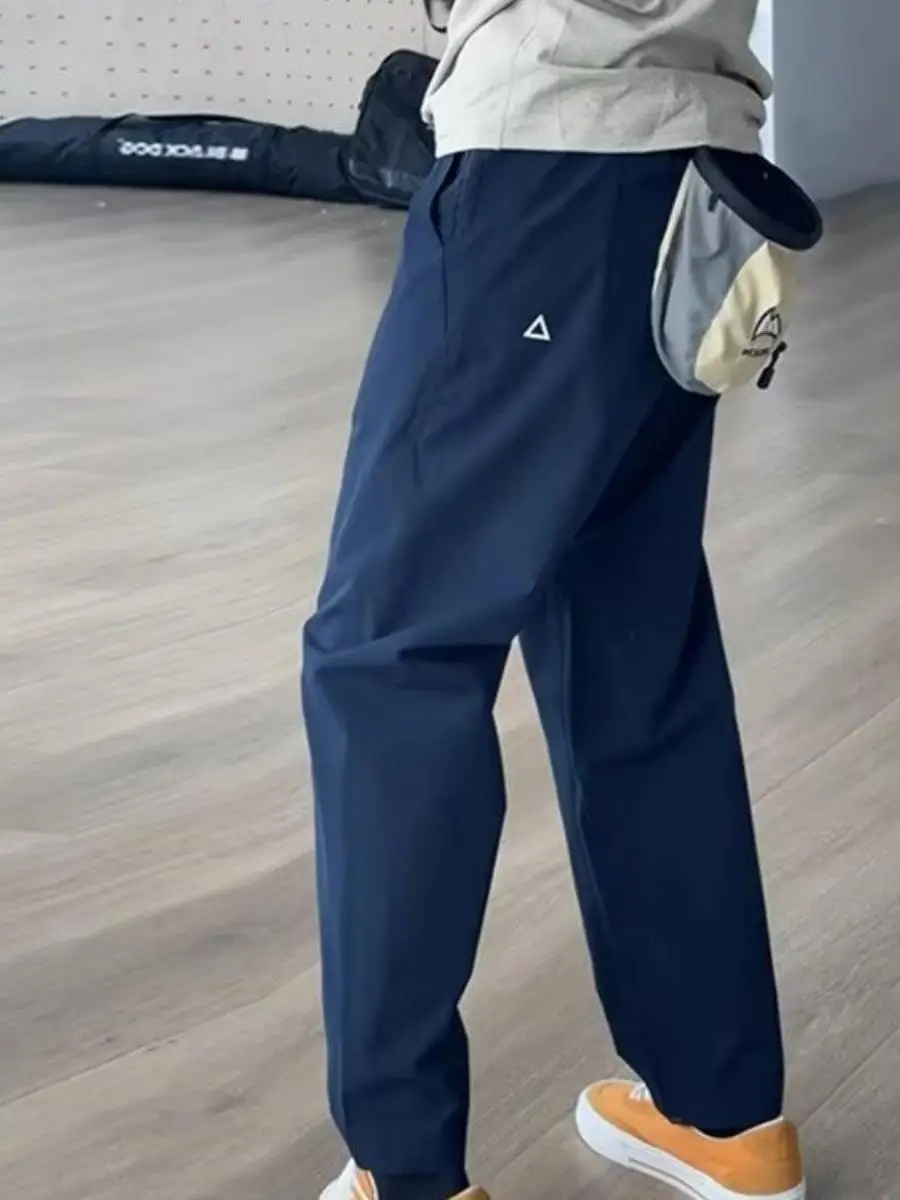 

Trendy Outdoor Climbing Pants Men's Waterproof Spring New American Functional Workwear Trousers k Blue Casual Pants