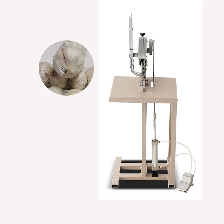 U-Shape Sausage Sealing Pneumatic Bag Sealer Clipper Clipping Machine