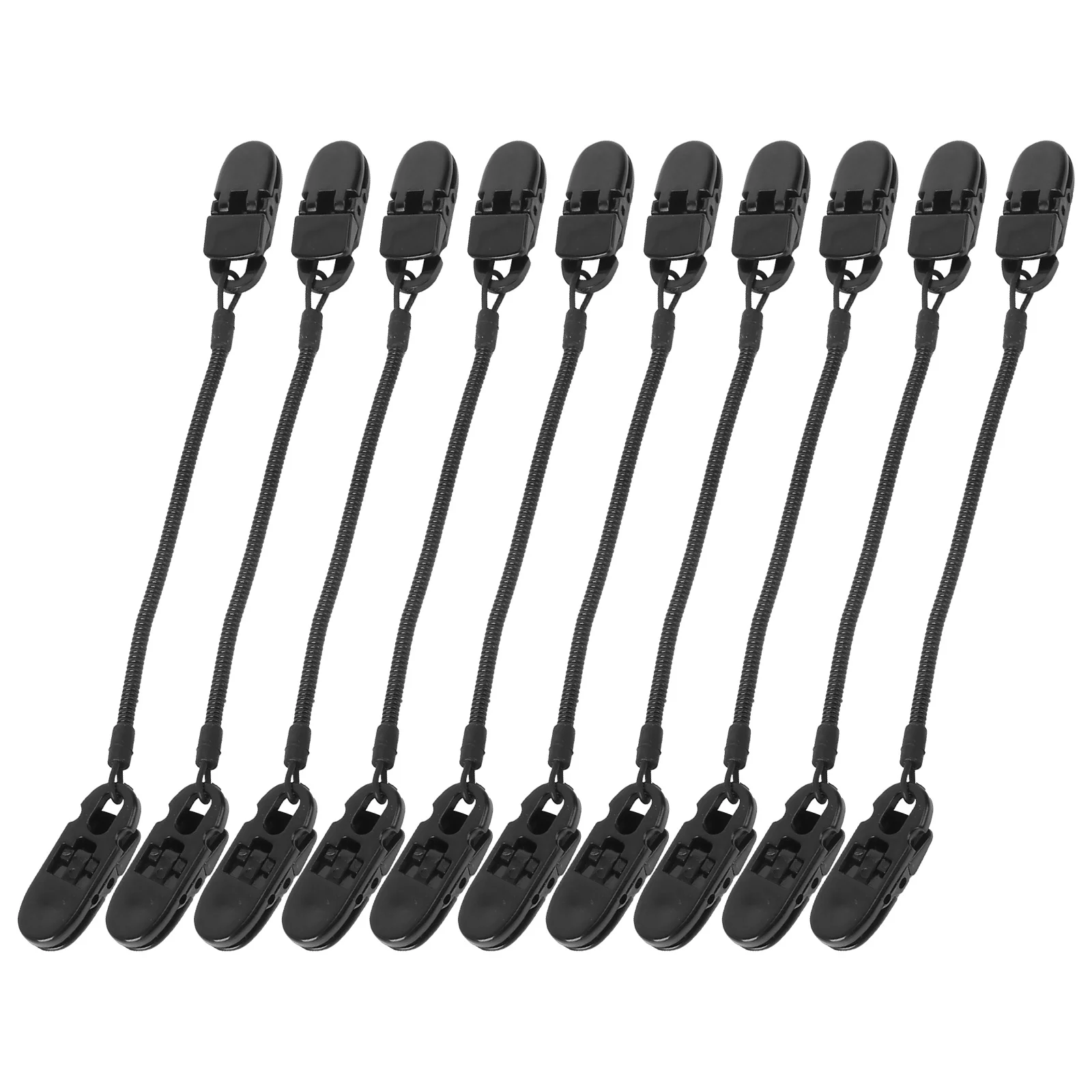 10 Uds. Clips para sombrero a prueba de viento, retenedor, correa segura para pesca, canotaje, Camping, navegación, actividades al aire libre, Clip de retención