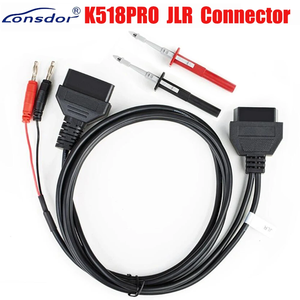 For 2015-2021 Jaguar Land Rover Lonsdor JLR Connector HPLA JPLA K8D2 Version All Keys Lost Via OBD Programming Under Alarm State