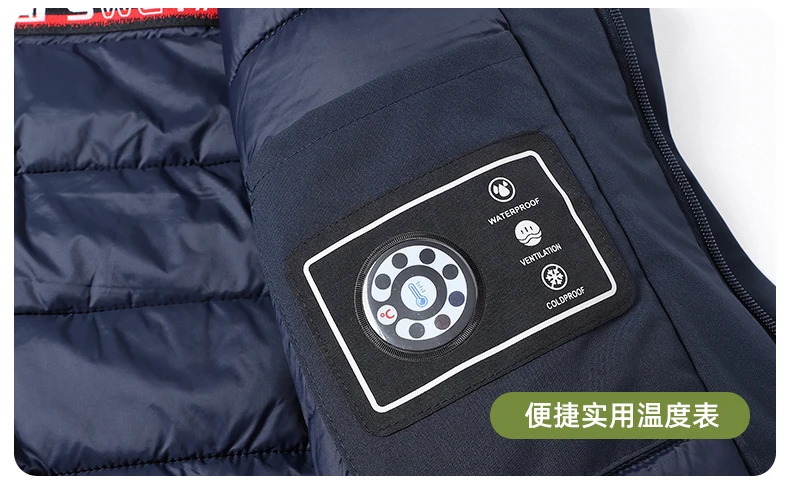Men's Jacket Stand Collar Men's Parka Winter New down Jacket Fleece Warm Jackets Men Business Leisure Coat Baseball Coats 8826