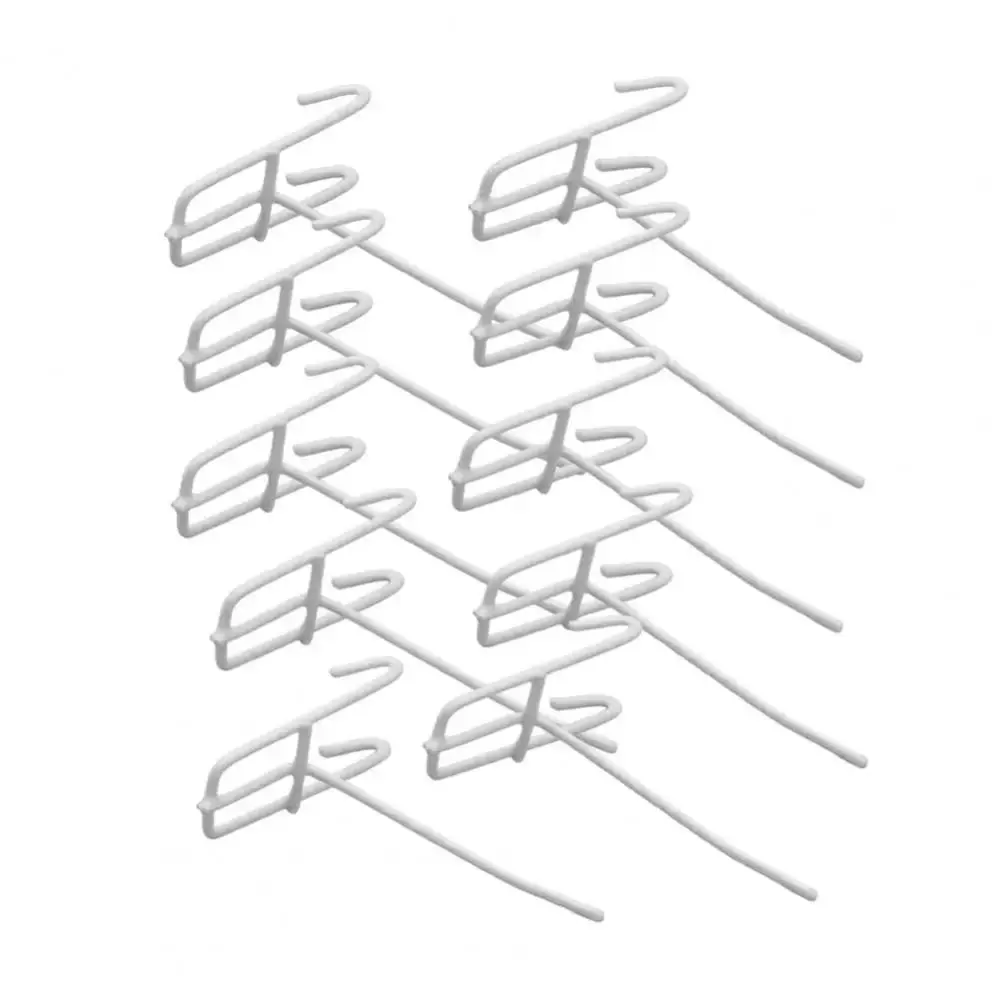 10Pcs Reusable Mesh Panel Hangers for Storage