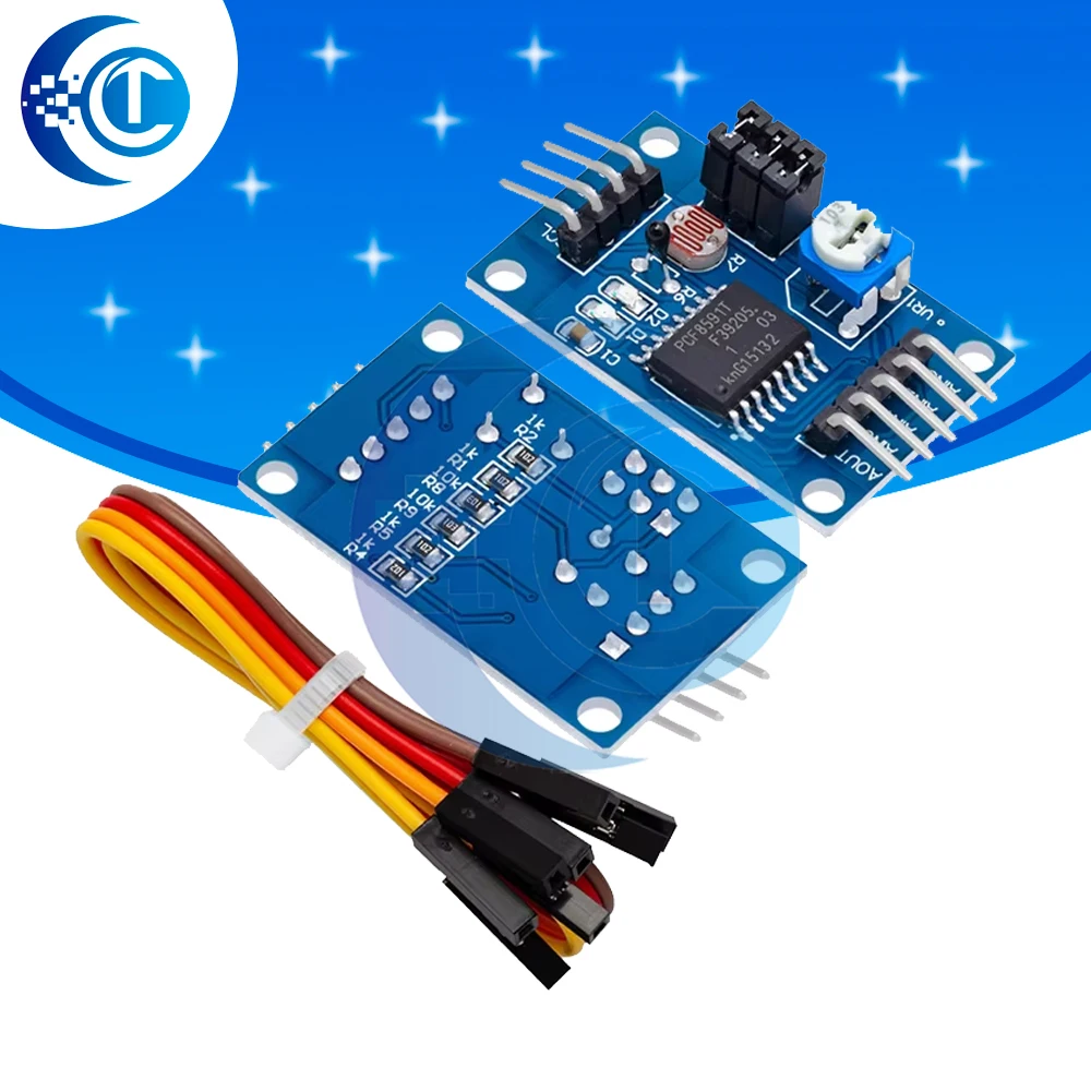 PCF8591 Ad/Da Conve…