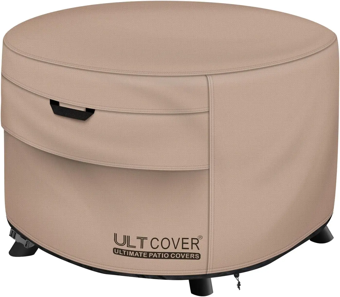 

Patio Fire Pit Table Cover Round 50 inch Outdoor Waterproof Fire Bowl Cover
