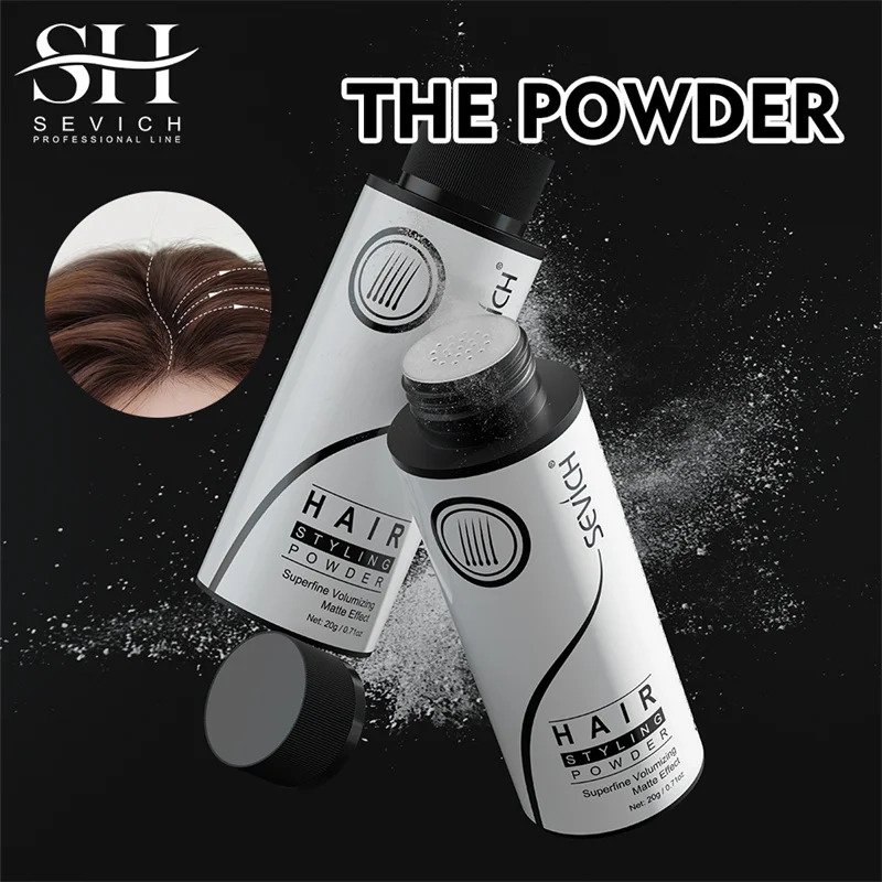 Sevich Hair Styling Powder 20g  Oil Control Hair Powder Fluffy Hair Powder Increase Hair Volume Instantly Long-Lasting Powder
