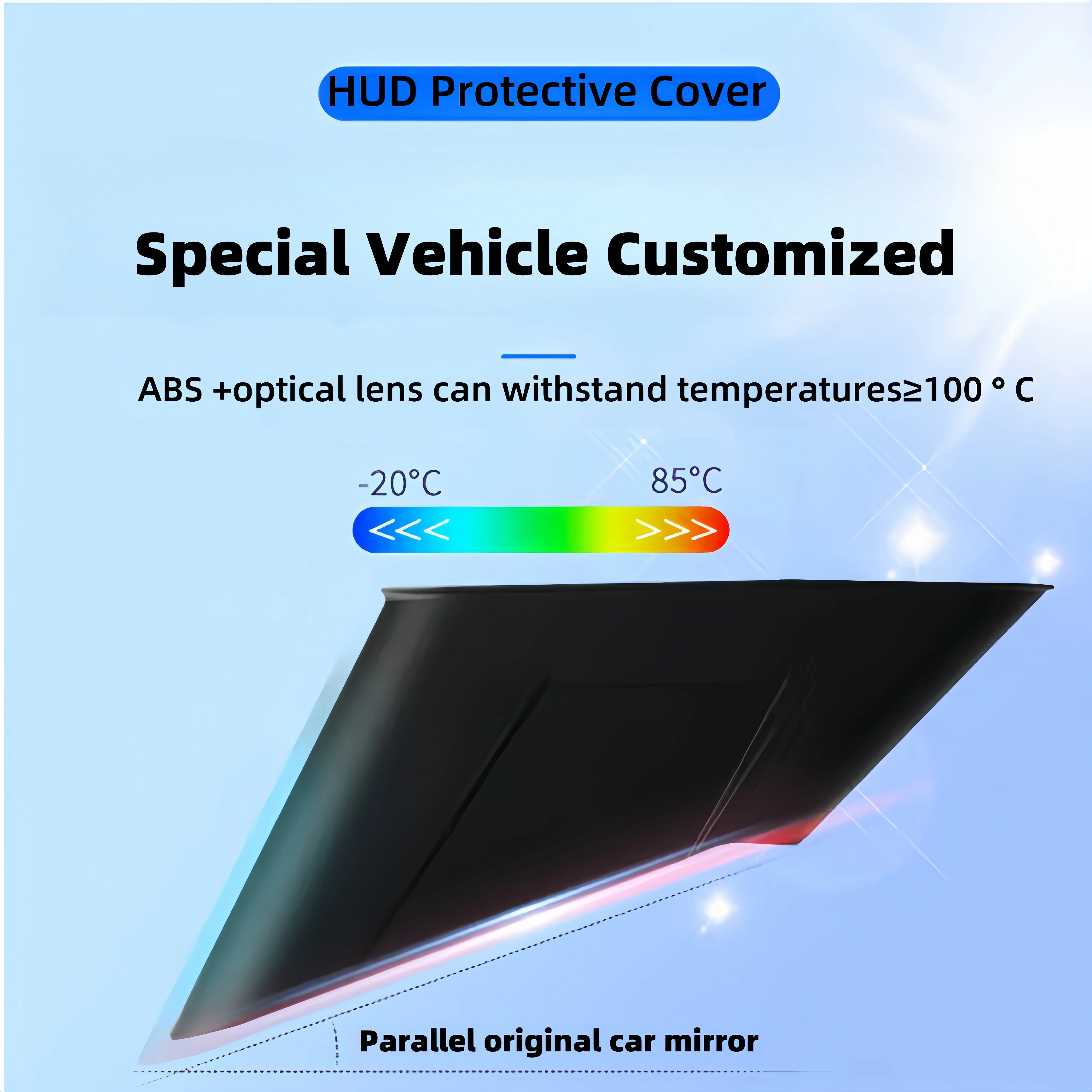 مناسبة لسيارات BMW 7 Series G70 i7 2023 2024 2025 HUD الغطاء الواقي رئيس يصل عرض حماية ملحقات تعديل الملحقات