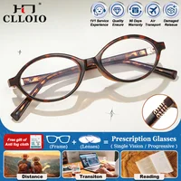 CLLOIO, superventas, gafas de lectura graduadas Retro para mujer, gafas fotocromáticas con montura pequeña ovalada, gafas de sol polarizadas para miopía