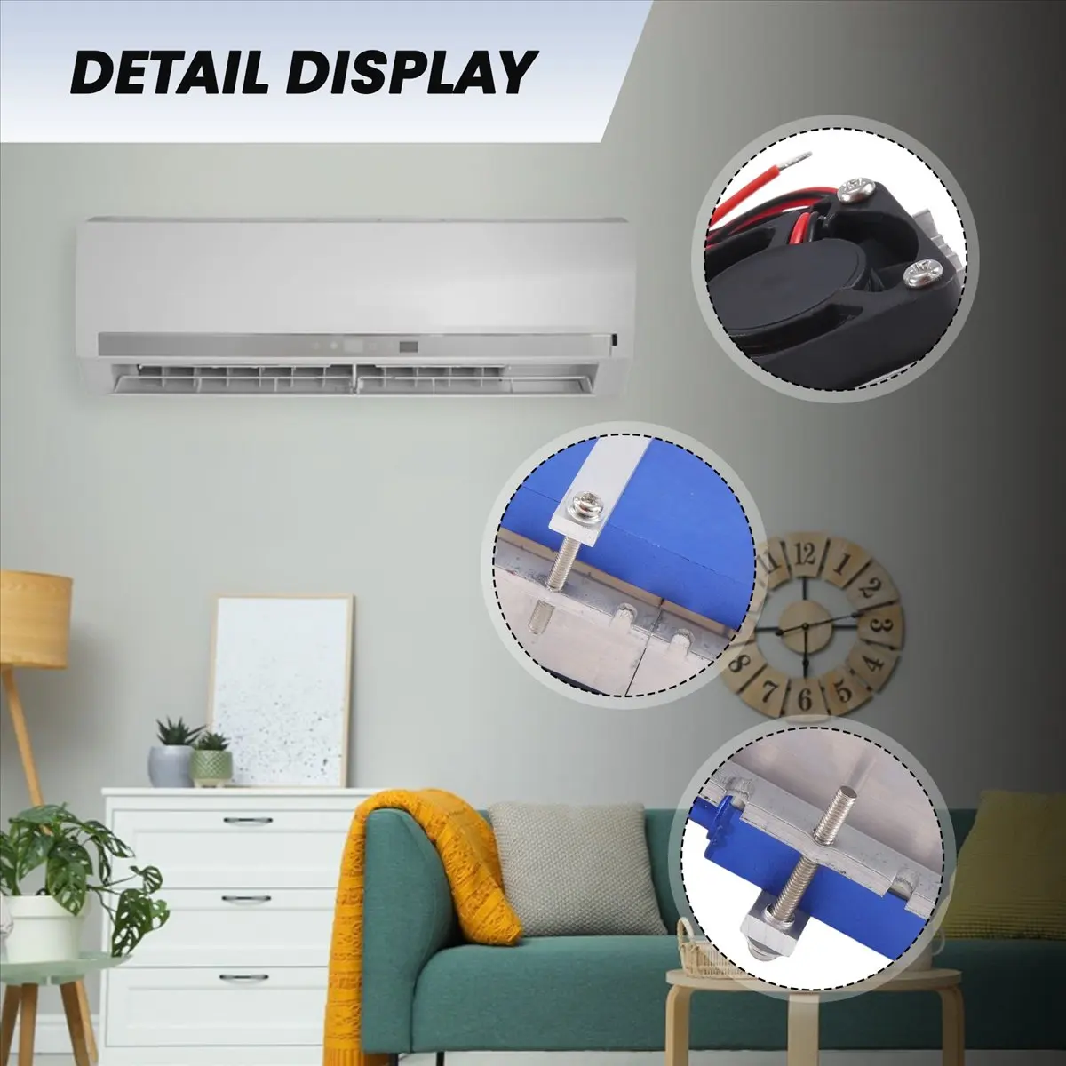 ABBQ SALE 144W Thermoelectric Peltier Refrigeration Cooler 12V Semiconductor Air Conditioner Cooling System DIY Kit