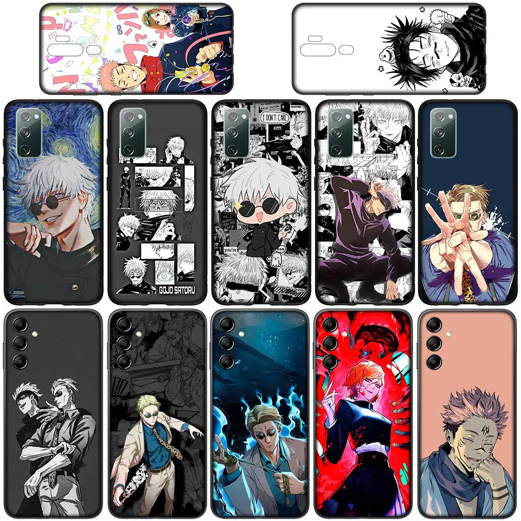 Kento Nanami Jujutsus Gojo Satoru Kaisens Sukuna Cover for Samsung Galaxy Note 20 Ultra 10 8 9 S10 Lite S9 A6 A8 Plus A9 Case