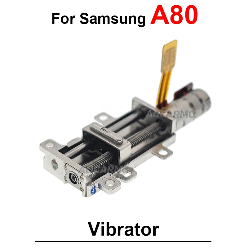 Camera Lift Motor Vibration Shaft Module Flex Cable For Samsung Galaxy A80 805F Replacement Parts Without Cameras