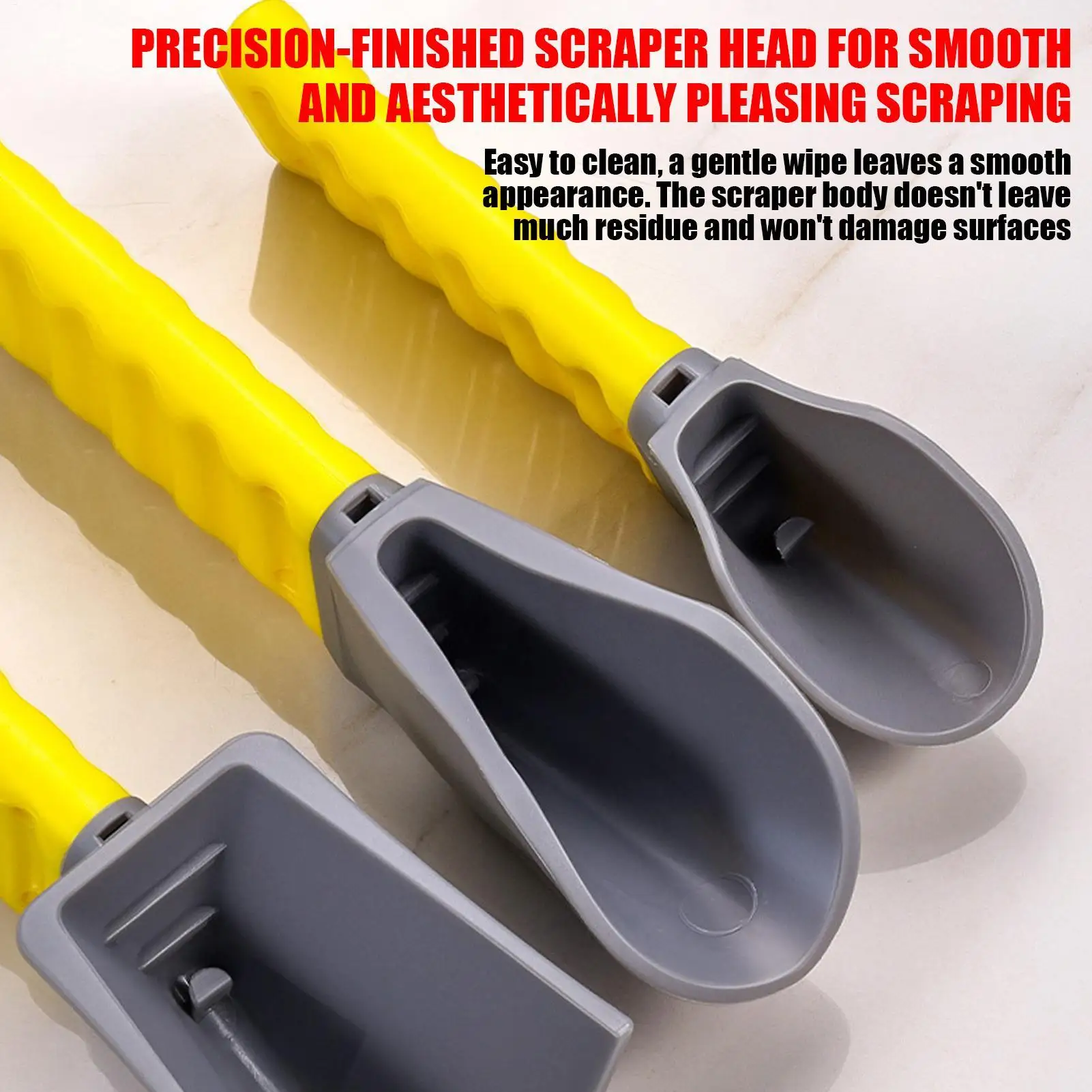 3-in1 Corner Sealant Scraper Multi-functional Exterior Wall Sealant Scraper Anti-Stick Trimming Grouting Gadget Sticker Scraper