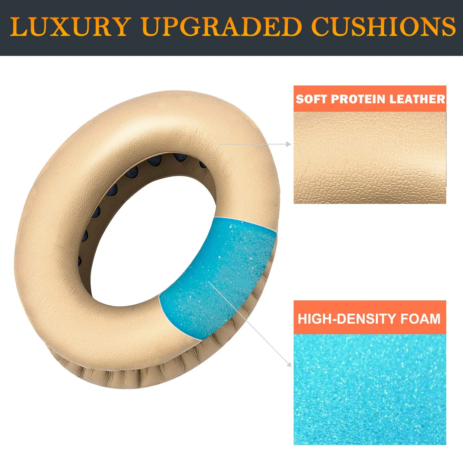 وسائد للاستبدال لسماعات الأذن من Bose QC35 QuietComfort QC2 QC15 QC25 SoundLink SoundTrue AE2 AE2I AE2W