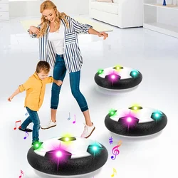 Indoor e Outdoor Hover Soccer Ball Brinquedos para crianças, LED Flashing Football Toy, Bolas esportivas infantis interativas, Presentes para meninos