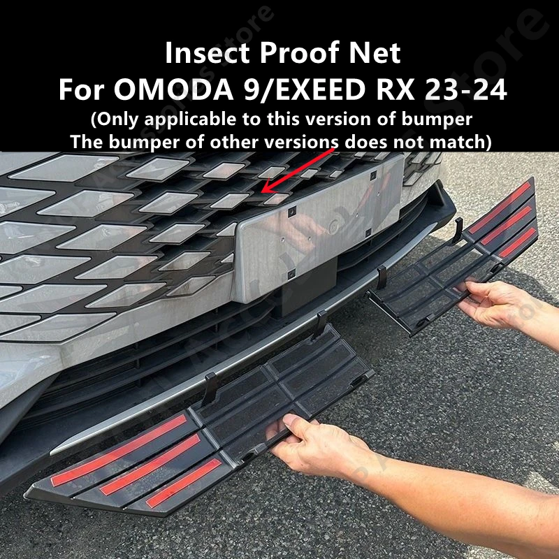 

For OMODA 9/EXEED RX 23-24 Insect Proof Net,Mosquito Protection Net,Auto Exterior Parts Modification Protection Accessory Refit