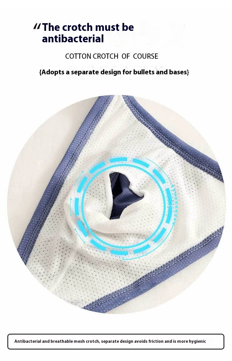 Mutandine a triangolo da uomo regolabili in vita Apertura laterale separata Mutandine a vita bassa per ragazzi sexy gratuite Pseudo