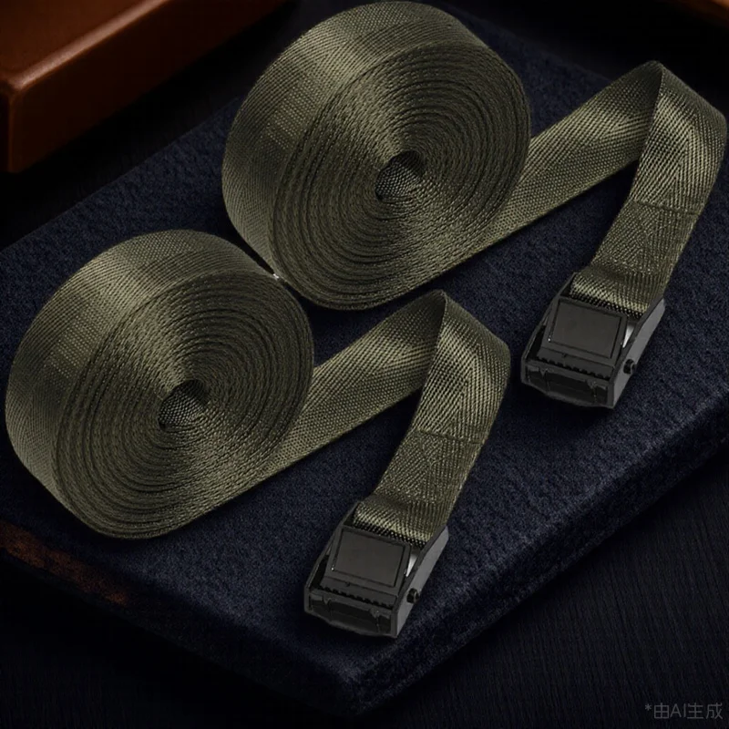 

2Pcs Professional Camera Straps Multi-Function Bundling Belts Outdoor Portable Fixing Straps Sturdy Durable Camera Belts