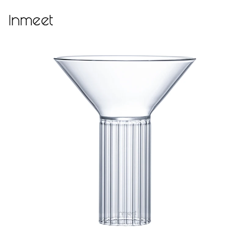 

Inmeet A02 high borosilicate heat-resistant glass Martini cocktail cup, wedding party bar supplies, ice cream mousse cup