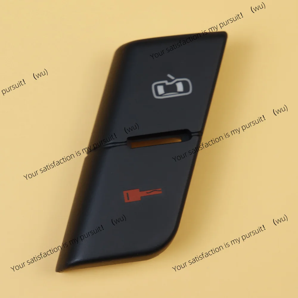 Front left center door lock unlock switch button cover for Audi A4 S4 Quattro 2001 2004 2008 B6 B7 RS4