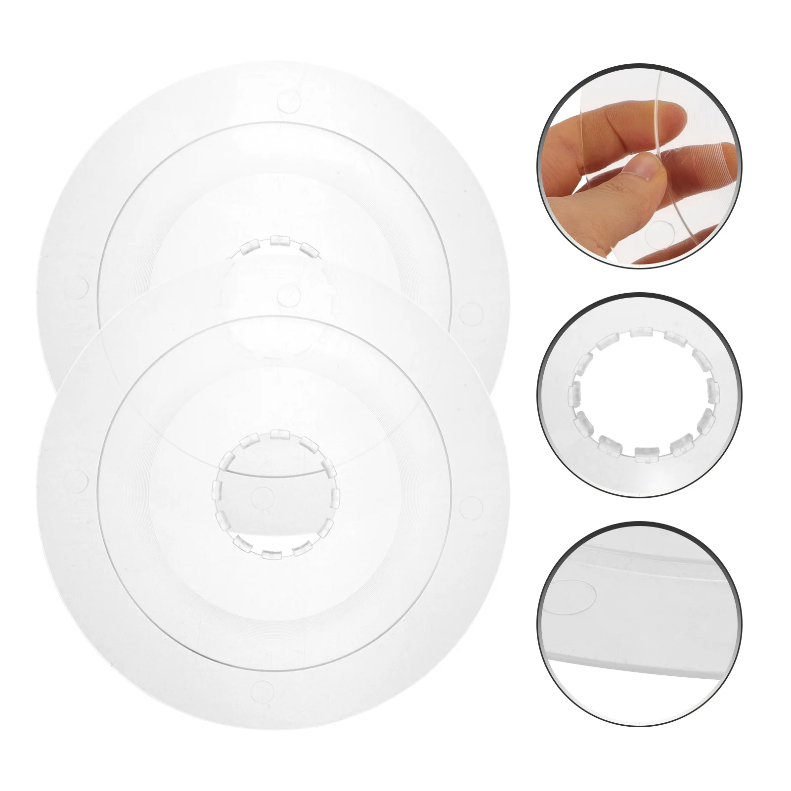 

2Pcs Bike Flywheels Guard Professional Spoke Protector Sturdy Easy Install Longtime Use Road Mountain Bike Accessories