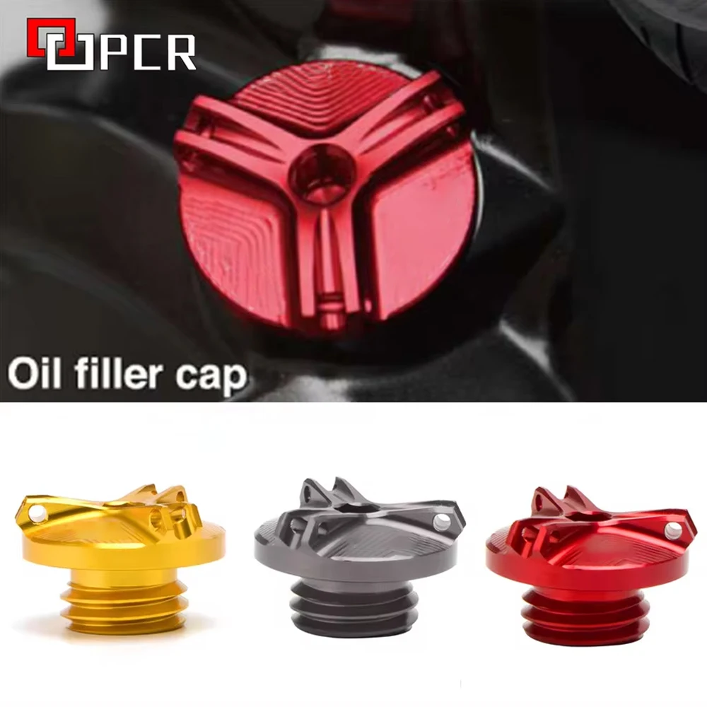 Oil Filler Cap Plug Cover For Honda CB650R CB400 CB500X F CB300R CB190R CBR 600 954 1000 RR cbr F4i CB650F CB1000R CB1100 RS/EX