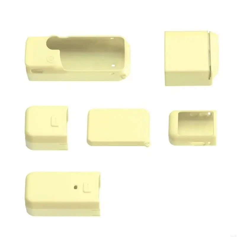 462E Protective Silicone Sleeve Case for Pocket 3 Panoramic Action Camera Protector Cover
