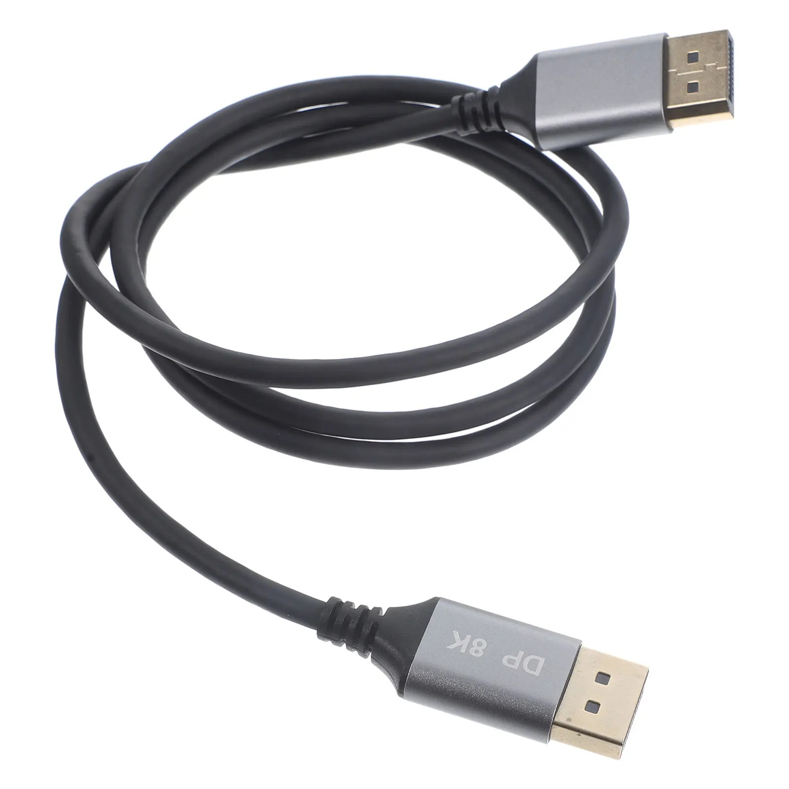 

Displayport Cable DP14 8K60Hz Male to Male Ultra Thin 3M Gray Monitor High Definition Transmission for GPU