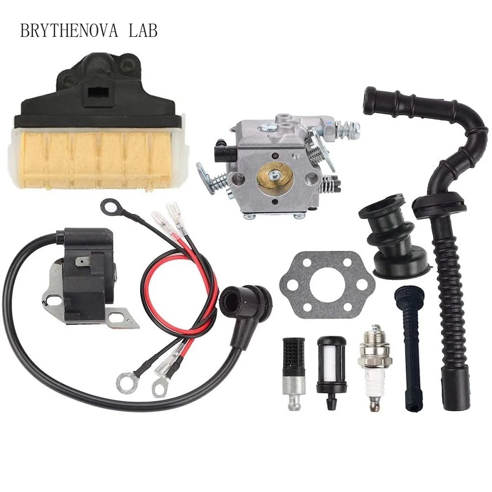 Carburetor Ignition Coil Spark Plug Kit for Stihl 021 023 025 MS230 MS250 MS210 021 025 Parts Chainsaw 11231200605