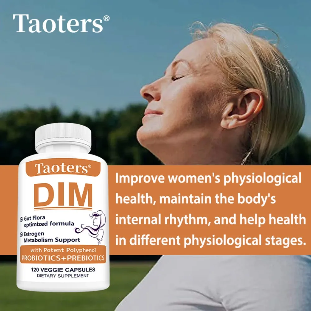 DIM - Metabolism Support, with Potent Polyphenol Probiotics + Prebiotics, Colon Health, Detoxification Support