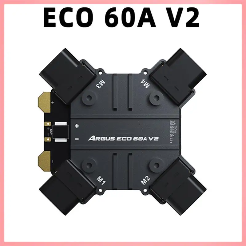 

N91R-Argus ECO 60A ESC Quick Dismantle With Plug + CNC 6S For FPV Freestyle Drones DIY Parts