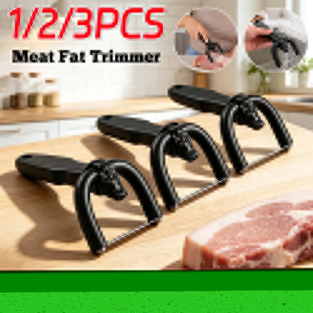 Beef Slicer Fat Cooking Barbecue Tool Kitchen Cooking Tool Handheld Beef and Pork Slicer New Type of Meat Fat Trimmer