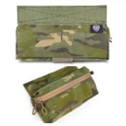 Tiger-striped camo Tactical FERRO style Dangler Drop Pouch DOPE Abdominal Storage Fanny Pack D3CR JPC FCPC MK3 MK4