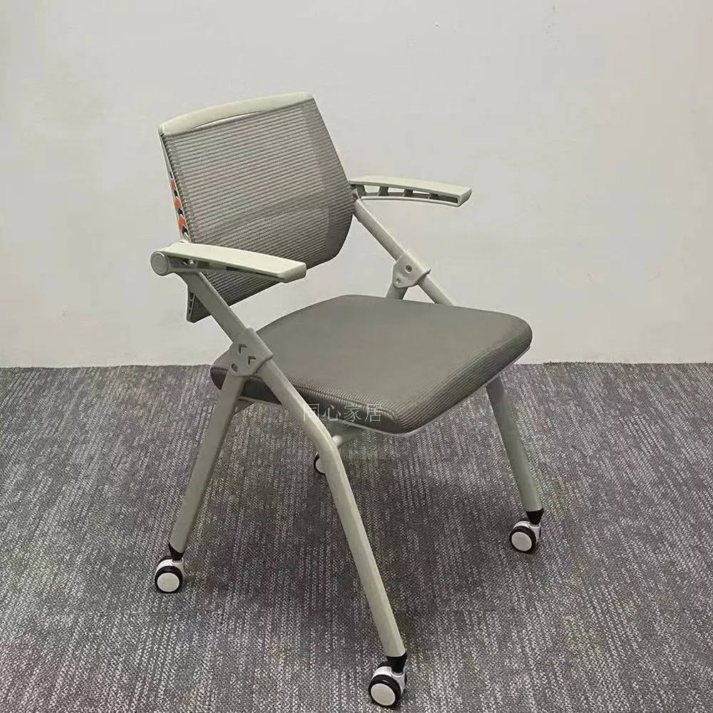 wheels, Folding chair with suitable for office staff, meeting rooms, reception areas, and training sessions; also includes a