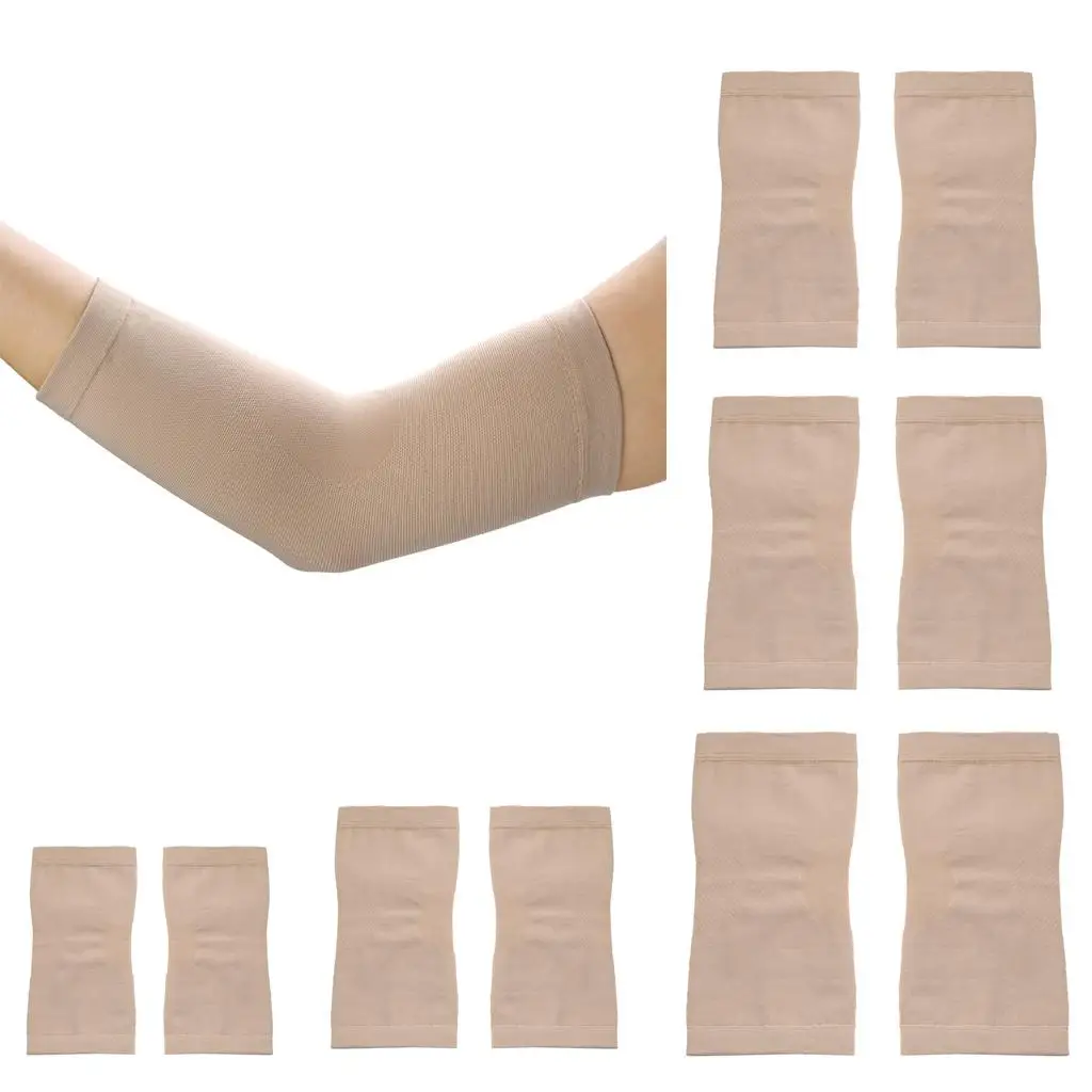 Elbow Protector Full Compression Arm Support Guard Anti Slip for Martial Arts Baseball Work Outs