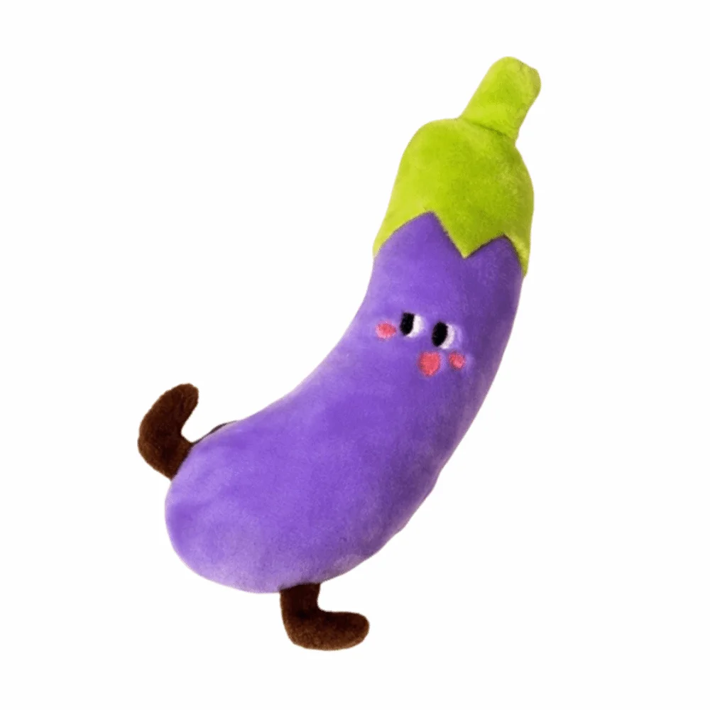 Interactive Play Cute Baby Hand-held Stuffed Anti-Startle Cartoon Fruit Skin-friendly Soft Sleep Soothing Newborns Comfort