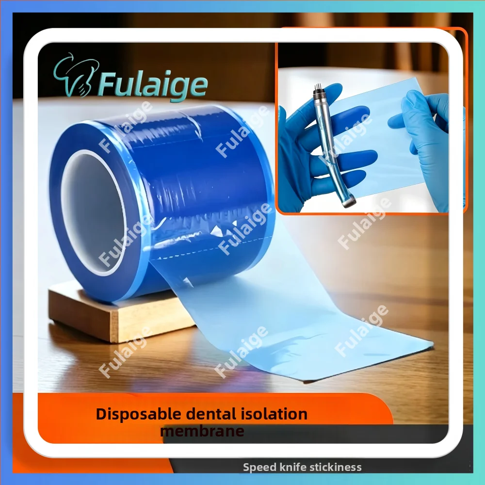 

Dental Blue Film Disposable Isolation Membrane Plastic Protective Blue Film Fouling Avoidance White Film for Dental Use
