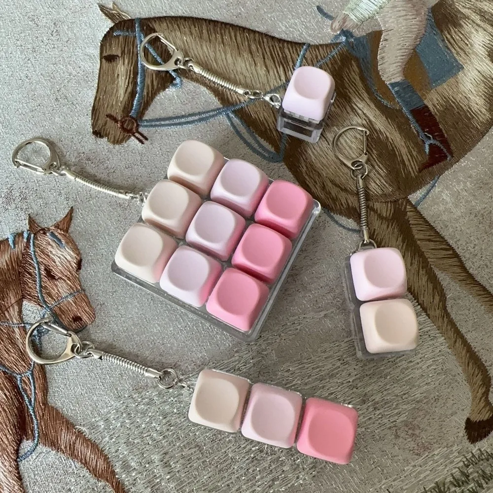 

1/2/3/4/9 клавиш, кнопка, колпачок, брелок для ключей, колпачки для клавиатуры на палец, игрушка, декомпрессионный брелок для снятия стресса для взрослых