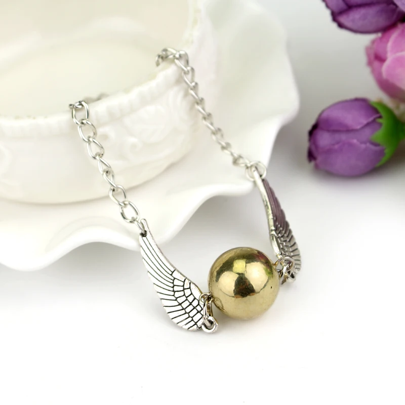 Harri Golden Snitch Bracelet Potter Multi Wings Snitchs Owl Hedwig Layer Handmade Bracelet for Fans Gifts view 4