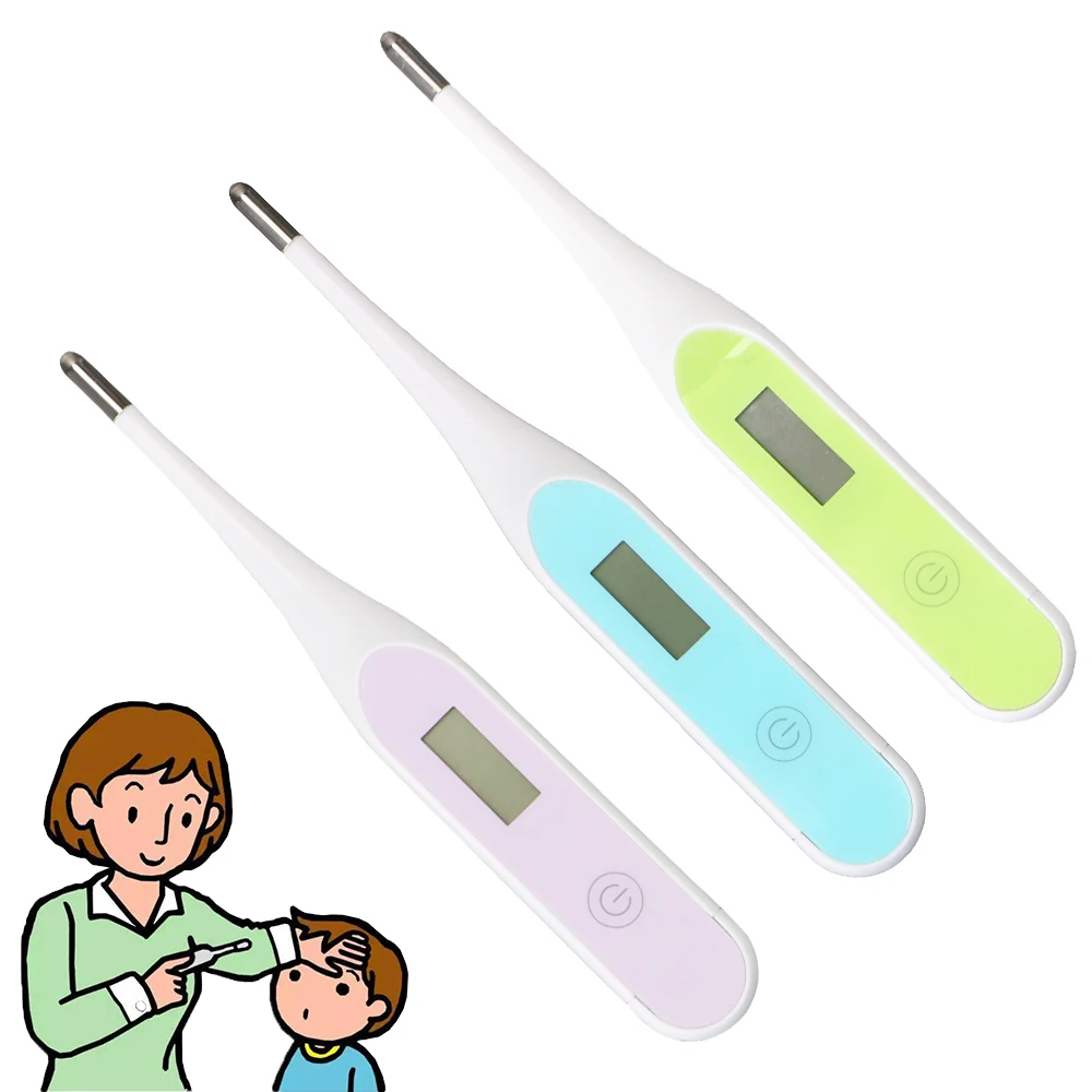 Baby Electronic Thermometer Body Temperature Gauge 20S Fast Prediction Led Digital Display
