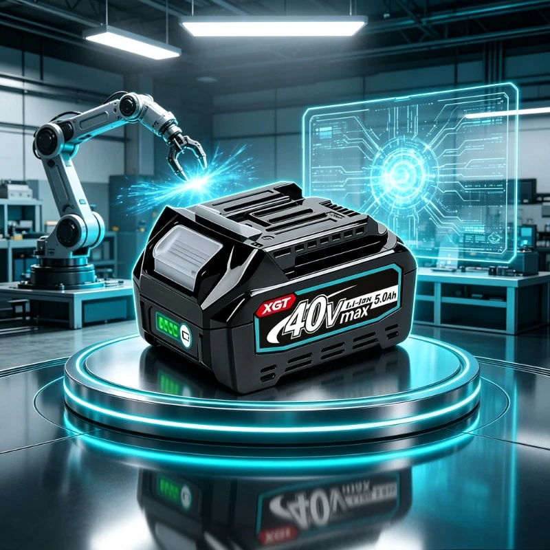 Premium Grade 40V 5.0Ah Li-ion Battery High Capacity Replacement 5000mAh for BL4050 BL4040 Cordless Tools