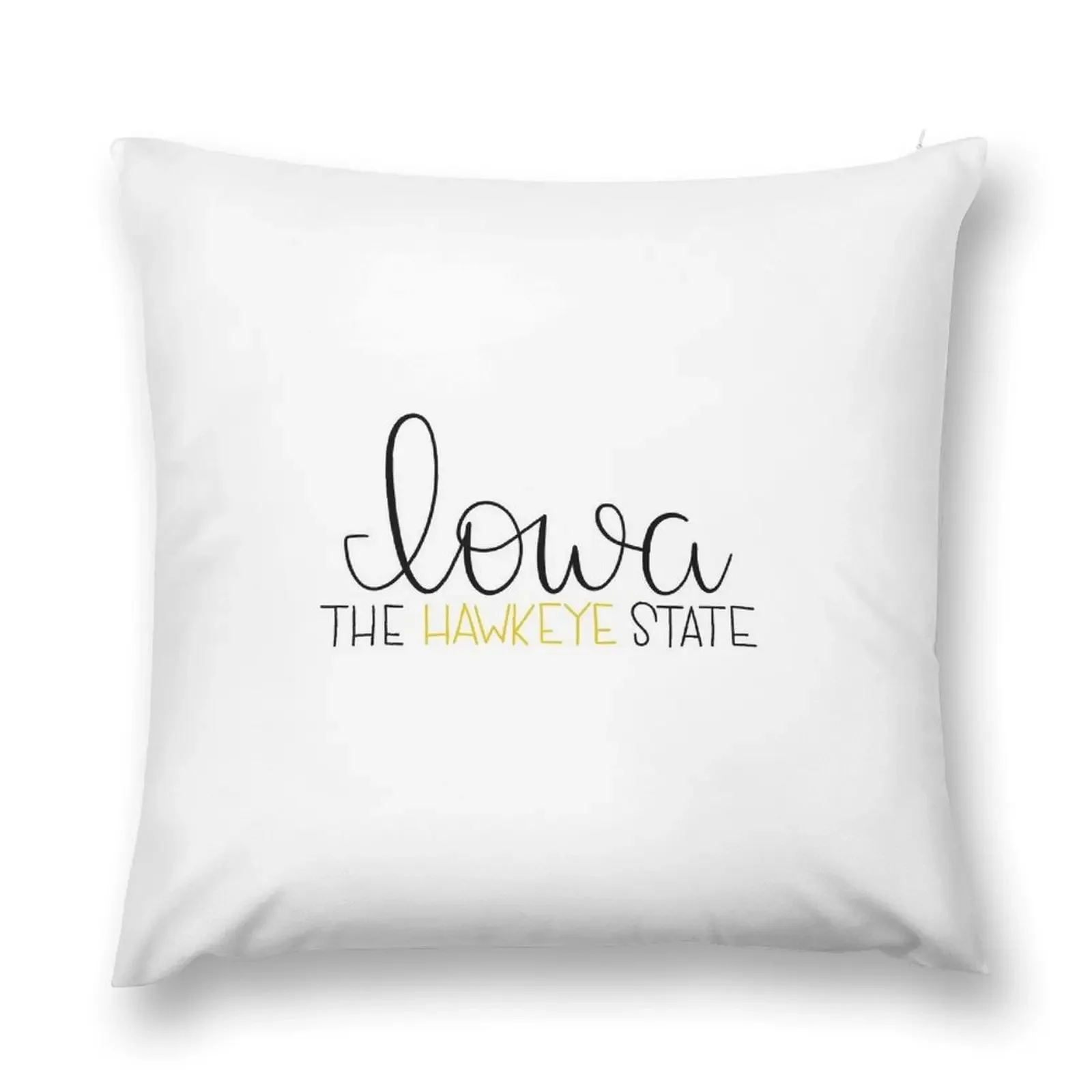 

Iowa The Hawkeye State Throw Pillow Ornamental Pillow pillowcases for sofa cushions autumn decoration Christmas Covers pillow