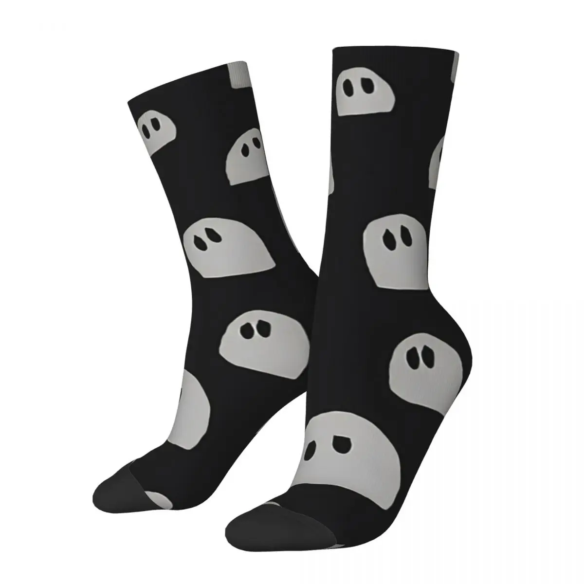 

Funny Crazy Sock for Men Sad Pattern Hip Hop Harajuku Ghost Happy Breathable Pattern Printed Boys Crew Sock Novelty Gift